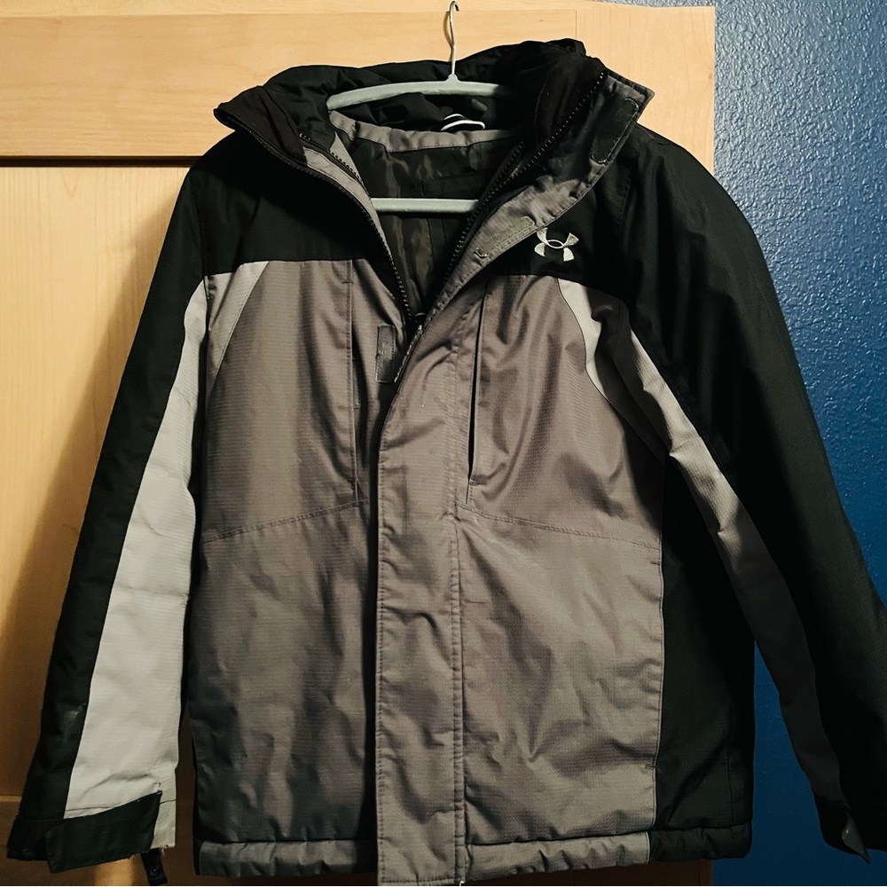 Boys size S Under Armour westward 3 in 1 Cold Gear coat